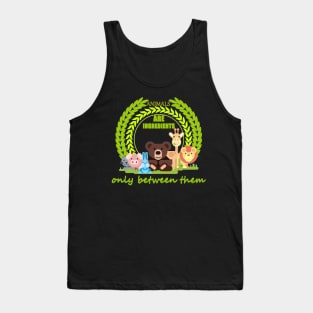 Animals are ingredients, only between them... Tank Top